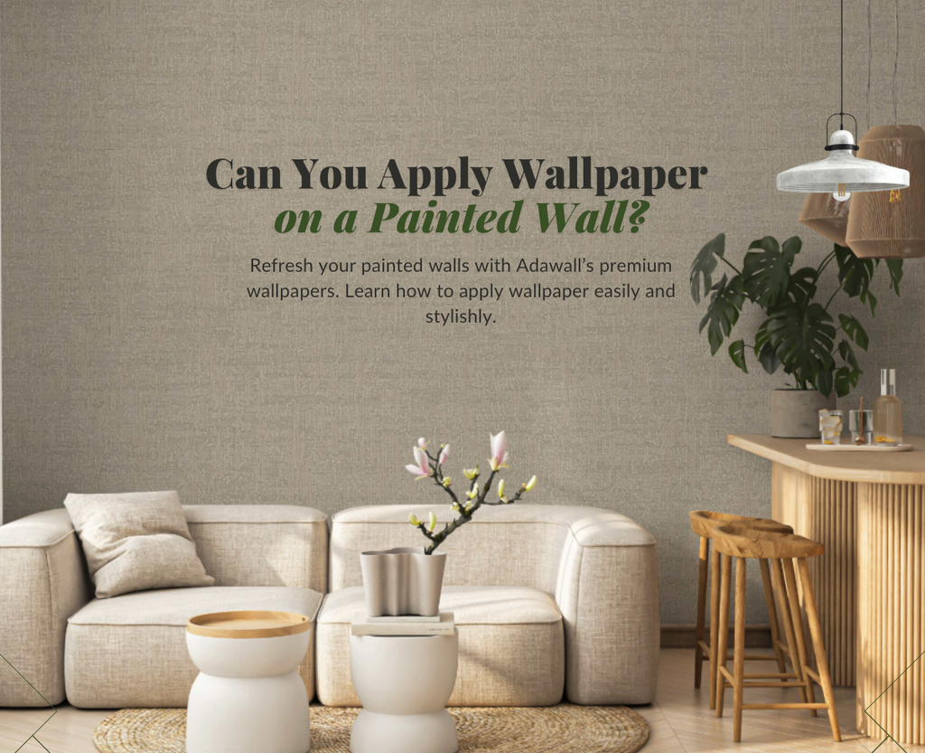Can You Apply Wallpaper on a Painted Wall? Here's What You Need to Know