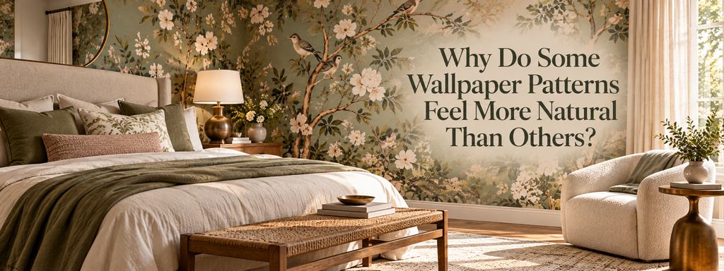 Why Do Some Wallpaper Patterns Feel More Natural Than Others?