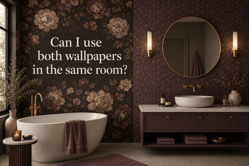 Can I Use Both Wallpapers in the Same Room? - Adawall Wallpaper -Registered Trade Accounts Only, Wallpaper Wholesale Account
