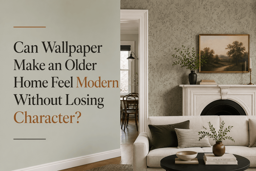 Can Wallpaper Make an Older Home Feel Modern Without Losing Character? - Adawall Wallpaper -Registered Trade Accounts Only, Wallpaper Wholesale Account