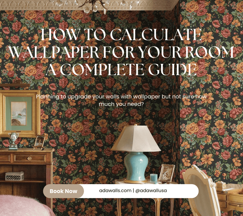 How to Calculate Wallpaper for Your Room | A Complete Guide - Adawall Wallpaper -Registered Trade Accounts Only, Wallpaper Wholesale Account
