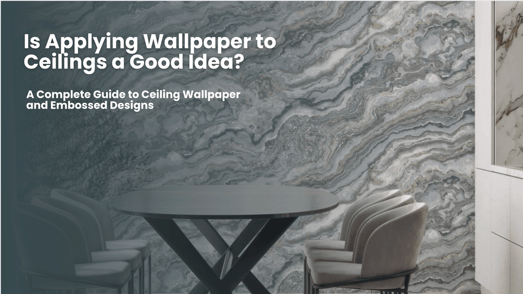 Is Applying Wallpaper to Ceilings a Good Idea? A Complete Guide to Ceiling Wallpaper and Embossed Designs - Adawall Wallpaper -Registered Trade Accounts Only, Wallpaper Wholesale Account