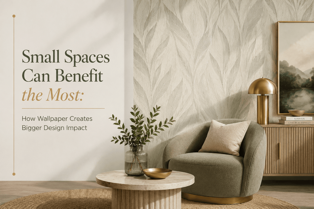Small Spaces Can Benefit the Most: How Wallpaper Creates Bigger Design Impact - Adawall Wallpaper -Registered Trade Accounts Only, Wallpaper Wholesale Account
