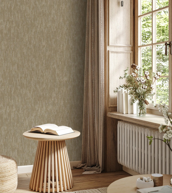 Stylish Warm Cream Wallpaper, Natural Wallpaper, Modern & Minimalist Wall Covering,Modern Look Neutral Colors Glittering Wallcovering
