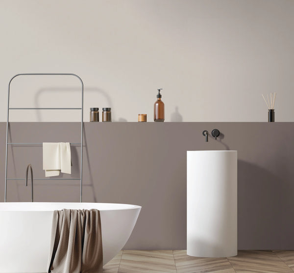 Velvet Cream Wallpaper, Matte Gray Wallpaper, Modern & Minimalist Wall Covering,Modern Look Neutral Colors Glittering Wallcovering