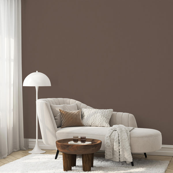 Walnut Brown Wallpaper, Textured Brown Wallpaper,Natural Wallpaper, Modern & Minimalist Wall Covering,Modern Look Neutral Colors Glittering Wallcovering