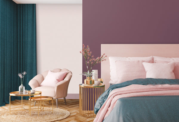 Textured Light Purple Wallpaper, Textured Wallpaper,Natural Wallpaper, Modern & Minimalist Wall Covering,Modern Look Neutral Colors Glittering Wallcovering