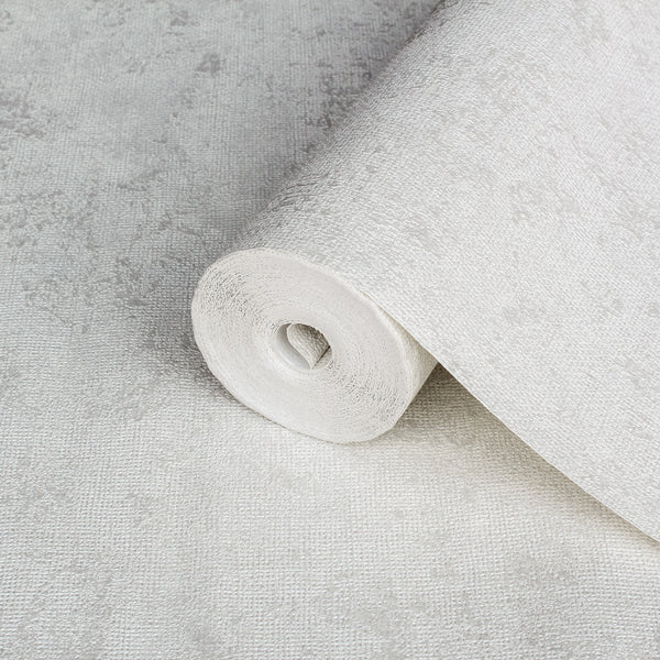 White Muse Cloud Texture Wallpaper, Natural Wallpaper, Modern & Minimalist Wall Covering, Modern Look Neutral Colors Glittering Wall Decor