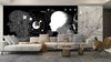 3D Human Heads Wallpaper, Cyberpunk Style Mural, Oversized Custom Size Wall Art, Non - Woven, Non - Adhesive, Modern Wall Paper, Removable - Adawall Wallpaper - Registered Trade Accounts Only, Wallpaper Wholesale Account - W77640 - Adawall Wholesale - Wallpaper Wholesaler