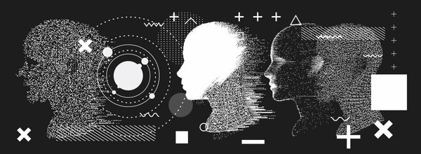3D Human Heads Wallpaper, Cyberpunk Style Mural, Oversized Custom Size Wall Art, Non - Woven, Non - Adhesive, Modern Wall Paper, Removable - Adawall Wallpaper - Registered Trade Accounts Only, Wallpaper Wholesale Account - W77640 - Adawall Wholesale - Wallpaper Wholesaler