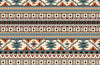 Ethnic Geometrical Wallpaper, Seamless Pattern Mural, Oversized Custom Size Wall Art, Non-Woven, Non-Adhesive, Modern Wall Paper, Removable
