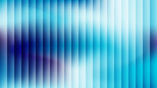 Corrugated Glass Effect Wallpaper, Cool Blue Mural, Oversized Custom Size Wall Art, Non-Woven, Non-Adhesive, Modern Wall Paper, Removable