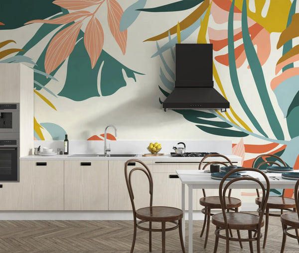 Abstract Art Wallpaper, Nature Mural, Oversized Custom Size Wall Art, Non - Woven, Non - Adhesive, Modern Wall Paper, Removable - Adawall Wallpaper - Registered Trade Accounts Only, Wallpaper Wholesale Account - W77855 - Adawall Wholesale - Wallpaper Wholesaler