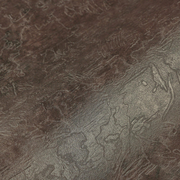 Abstract Distressed Embossed Wallpaper, Rich Textured Embossed Wallcovering, Traditional, Dark Brown Metallic, Extra Large 114 sq ft Roll - Walloro High End Wallcoverings & More