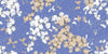 Abstract Floral, Blue Background Wallpaper, Seamless Pattern Mural, Oversized Custom Size Wall Art, Non - Woven, Non - Adhesive, Modern Wall Paper, Removable - Adawall Wallpaper - Registered Trade Accounts Only, Wallpaper Wholesale Account - W78171 - Adawall Wholesale - Wallpaper Wholesaler