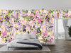 Abstract Floral Wallpaper, Seamless Pattern Mural, Oversized Custom Size Wall Art, Non - Woven, Non - Adhesive, Modern Wall Paper, Removable - Adawall Wallpaper - Registered Trade Accounts Only, Wallpaper Wholesale Account - W77958 - Adawall Wholesale - Wallpaper Wholesaler
