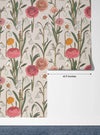 Abstract Handmade Floral Wallpaper, Seamless Pattern Mural, Oversized Custom Size Wall Art, Non - Woven, Non - Adhesive, Modern Wall Paper, Removable - Adawall Wallpaper - Registered Trade Accounts Only, Wallpaper Wholesale Account - W78011 - Adawall Wholesale - Wallpaper Wholesaler