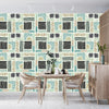 African Ethnic Wallpaper, Seamless Pattern Mural, Oversized Custom Size Wall Art, Non - Woven, Non - Adhesive, Modern Wall Paper, Removable - Adawall Wallpaper - Registered Trade Accounts Only, Wallpaper Wholesale Account - W77675 - Adawall Wholesale - Wallpaper Wholesaler