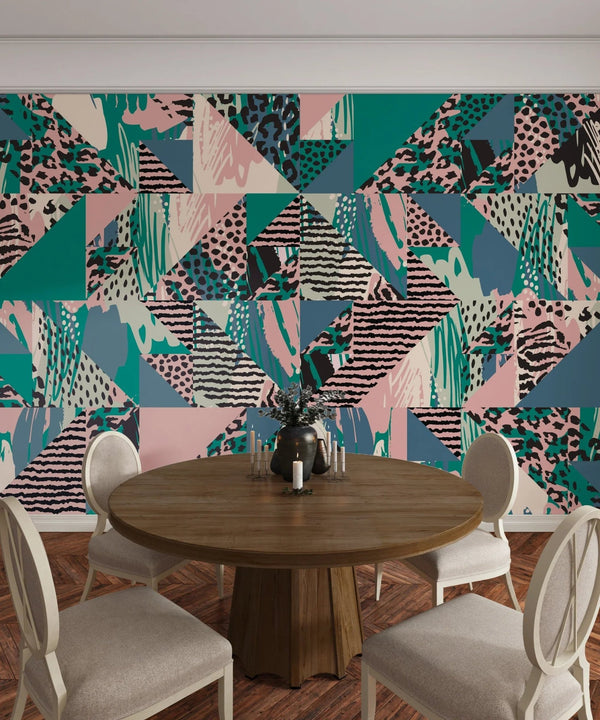 Animal Prints Wallpaper, Seamless Pattern Mural, Oversized Custom Size Wall Art, Non - Woven, Non - Adhesive, Modern Wall Paper, Removable - Adawall Wallpaper - Registered Trade Accounts Only, Wallpaper Wholesale Account - W78039 - Adawall Wholesale - Wallpaper Wholesaler