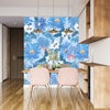 Art Blue Floral Wallpaper, Seamless Pattern Mural, Oversized Custom Size Wall Art, Non - Woven, Non - Adhesive, Modern Wall Paper, Removable - Adawall Wallpaper - Registered Trade Accounts Only, Wallpaper Wholesale Account - W78013 - Adawall Wholesale - Wallpaper Wholesaler