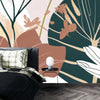 Art Flowers Wallpaper, Oil Painting Mural, Oversized Custom Size Wall Art, Non - Woven, Non - Adhesive, Modern Wall Paper, Removable - Adawall Wallpaper - Registered Trade Accounts Only, Wallpaper Wholesale Account - W77726 - Adawall Wholesale - Wallpaper Wholesaler