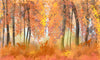 Autumn Forest Wallpaper, Oil Painting Mural, Oversized Custom Size Wall Art, Non - Woven, Non - Adhesive, Modern Wall Paper, Removable - Adawall Wallpaper - Registered Trade Accounts Only, Wallpaper Wholesale Account - W78164 - Adawall Wholesale - Wallpaper Wholesaler