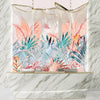 Tropical Forest Wallpaper, Pastel Colors Mural, Oversized Custom Size Wall Art, Non-Woven, Non-Adhesive, Modern Wall Paper, Removable