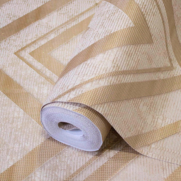 Beige Large Modern Chevron 3D Embossed Wallpaper, Modern Rich Textured Wallcovering - Adawall Wallpaper - Registered Trade Accounts Only, Wallpaper Wholesale Account - 1207-4 - Adawall Wholesale - Wallpaper Wholesaler