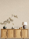 Beige Leaf Pattern Wallpaper, Natural Wallpaper, Modern & Minimalist Wall Covering, Modern Look Neutral Colors Glittering Wallcovering - Adawall Wallpaper -Registered Trade Accounts Only, Wallpaper Wholesale Account - 25109-3 - Adawall Wholesale - Wallpaper Wholesaler
