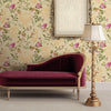 Beige Timeless Floral Embossed Rose Wallpaper, Flocked Vivid Color Rose Flowers Pattern - Adawall Wallpaper - Registered Trade Accounts Only, Wallpaper Wholesale Account - 7803-4 - Adawall Wholesale - Wallpaper Wholesaler