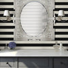 Black & White Timeless Bold Striped Wallpaper, Flocked Textured Velvet Feeling Thick Lines Wallcovering - Adawall Wallpaper - Registered Trade Accounts Only, Wallpaper Wholesale Account - 3704-8 - Adawall Wholesale - Wallpaper Wholesaler