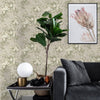 Botanical Flowered Embossed Wallpaper, Home Wall Decor, Aesthetic Wallpaper, Textured Wallcovering Non - Adhesive - 41.7”W X 393”H - Adawall Wallpaper - Registered Trade Accounts Only, Wallpaper Wholesale Account - 1008-3 - Adawall Wholesale - Wallpaper Wholesaler