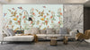 Branches Wallpaper, Flowers Mural, Oversized Custom Size Wall Art, Non - Woven, Non - Adhesive, Modern Wall Paper, Removable - Adawall Wallpaper - Registered Trade Accounts Only, Wallpaper Wholesale Account - W77690 - Adawall Wholesale - Wallpaper Wholesaler