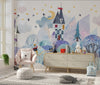 Bright Winter Wallpaper, Village Mural, Oversized Custom Size Wall Art, Non - Woven, Non - Adhesive, Modern Wall Paper, Removable - Adawall Wallpaper - Registered Trade Accounts Only, Wallpaper Wholesale Account - W77945 - Adawall Wholesale - Wallpaper Wholesaler