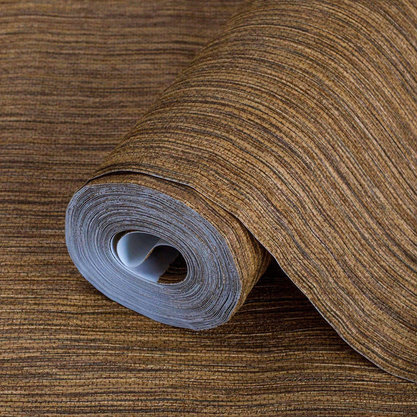 Brown Elegant Striped Embossed Wallpaper, Jute Natural Color Linen Textured Wallcovering - Adawall Wallpaper - Registered Trade Accounts Only, Wallpaper Wholesale Account - 5801-5 - Adawall Wholesale - Wallpaper Wholesaler
