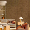 Brown Neutral Cork Wood Bark Wallpaper, Wood Grain Tree Trunk Deep Embossed Rich Textured Wallcovering - Walloro High End Wallcoverings & More