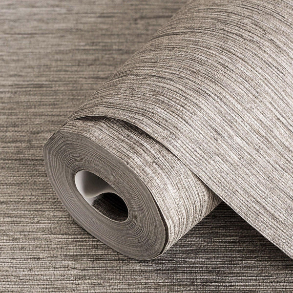 Brown Thin Modern Striped Wallpaper, Deep Embossed Textured Modern Wallcovering - Adawall Wallpaper - Registered Trade Accounts Only, Wallpaper Wholesale Account - 1101-6 - Adawall Wholesale - Wallpaper Wholesaler