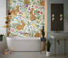 Bunnies and Chicks Wallpaper, Seamless Pattern Mural, Oversized Custom Size Wall Art, Non - Woven, Non - Adhesive, Modern Wall Paper, Removable - Adawall Wallpaper - Registered Trade Accounts Only, Wallpaper Wholesale Account - W78069 - Adawall Wholesale - Wallpaper Wholesaler