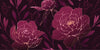 Burgundy Peonies Wallpaper, Luxury Mural, Oversized Custom Size Wall Art, Non - Woven, Non - Adhesive, Modern Wall Paper, Removable - Adawall Wallpaper - Registered Trade Accounts Only, Wallpaper Wholesale Account - W77931 - Adawall Wholesale - Wallpaper Wholesaler