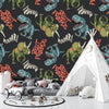 Cartoon Dinosaurs Wallpaper, Seamless Pattern Mural, Oversized Custom Size Wall Art, Non - Woven, Non - Adhesive, Modern Wall Paper, Removable - Adawall Wallpaper - Registered Trade Accounts Only, Wallpaper Wholesale Account - W77551 - Adawall Wholesale - Wallpaper Wholesaler