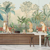 Cheetas Wallpaper, Garden Mural, Oversized Custom Size Wall Art, Non - Woven, Non - Adhesive, Modern Wall Paper, Removable - Adawall Wallpaper - Registered Trade Accounts Only, Wallpaper Wholesale Account - W77688 - Adawall Wholesale - Wallpaper Wholesaler