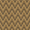 Chevron Wallpaper, Brown, Yellow Geometric Deep Embossed Zigzag Pattern Geometric Wallcovering - Walloro High End Wallcoverings & More
