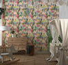 Childish Forest Wallpaper, Seamless Pattern Mural, Oversized Custom Size Wall Art, Non - Woven, Non - Adhesive, Modern Wall Paper, Removable - Adawall Wallpaper - Registered Trade Accounts Only, Wallpaper Wholesale Account - W77588 - Adawall Wholesale - Wallpaper Wholesaler