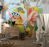 Children Wallpaper, Jungle Animals Mural, Oversized Custom Size Wall Art, Non - Woven, Non - Adhesive, Modern Wall Paper, Removable - Adawall Wallpaper - Registered Trade Accounts Only, Wallpaper Wholesale Account - W78115 - Adawall Wholesale - Wallpaper Wholesaler