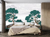 Chinese Painting Wallpaper, Classic Landscape Mountains Mural, Oversized Custom Size Wall Art, Non - Woven, Non - Adhesive, Modern Wall Paper, Removable - Adawall Wallpaper - Registered Trade Accounts Only, Wallpaper Wholesale Account - W77700 - Adawall Wholesale - Wallpaper Wholesaler