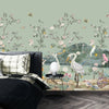 Chinoiserie, Birds Wallpaper, Seamless Pattern Mural, Oversized Custom Size Wall Art, Non - Woven, Non - Adhesive, Modern Wall Paper, Removable - Adawall Wallpaper - Registered Trade Accounts Only, Wallpaper Wholesale Account - W78089 - Adawall Wholesale - Wallpaper Wholesaler