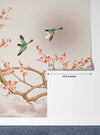 Chinoiserie Wallpaper, Tree and Birds Mural, Oversized Custom Size Wall Art, Non - Woven, Non - Adhesive, Modern Wall Paper, Removable - Adawall Wallpaper - Registered Trade Accounts Only, Wallpaper Wholesale Account - W78158 - Adawall Wholesale - Wallpaper Wholesaler