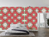 Christmas Poinsettia Retro Wallpaper, Seamless Pattern Mural, Oversized Custom Size Wall Art, Non - Woven, Non - Adhesive, Modern Wall Paper, Removable - Adawall Wallpaper - Registered Trade Accounts Only, Wallpaper Wholesale Account - W78032 - Adawall Wholesale - Wallpaper Wholesaler