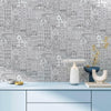 Cityscape 3D Embossed Wallpaper, Light Gray Realistic Houses Apartments Design, Home Wall Decor, Modern Wallcovering - Adawall Wallpaper - Registered Trade Accounts Only, Wallpaper Wholesale Account - 23115-1 - Adawall Wholesale - Wallpaper Wholesaler