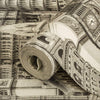 Cityscape Buildings Wallpaper, Rich Textured Wallcovering, Traditional, Modern Wallpaper, Extra Large 114 sq ft Roll, Washable, Sturdy - Adawall Wallpaper - Registered Trade Accounts Only, Wallpaper Wholesale Account - 4705-1 - Adawall Wholesale - Wallpaper Wholesaler